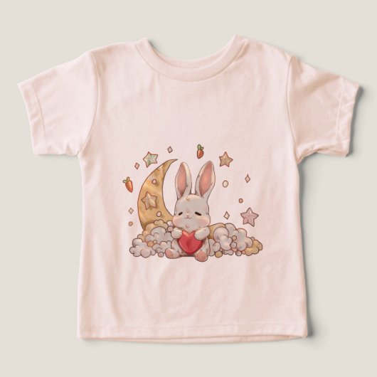 幼児のための可愛い小さなTシャツ (デザイン正面)