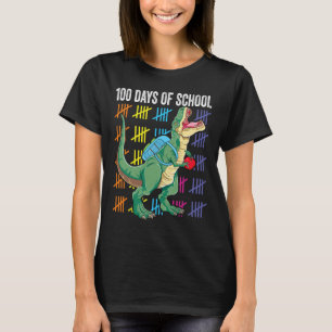 幼児のための学校の日Tレックス Tシャツ