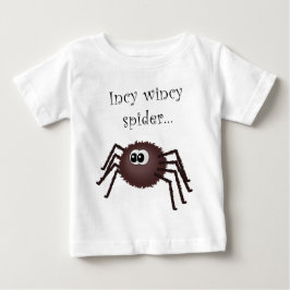 幼児のためのIncyのwincyのくものTシャツ ベビーTシャツ
