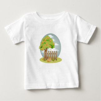 幼児のひだのティー ベビーTシャツ
