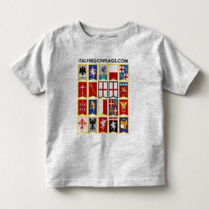 幼児のイタリア地域Tワイシャツ トドラーTシャツ