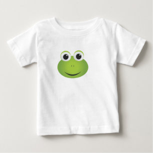 幼児のカエルのシャツ ベビーTシャツ
