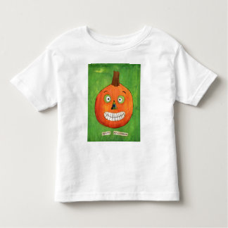 幼児のカボチャTシャツ トドラーTシャツ