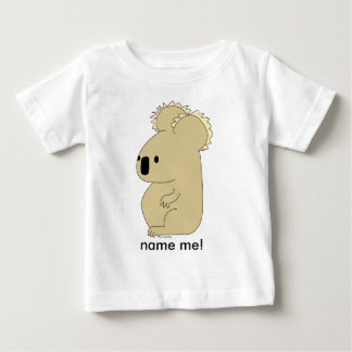 幼児のコアラの長袖のティー ベビーTシャツ