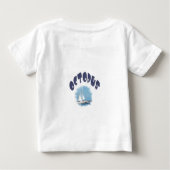 幼児のタコ ベビーTシャツ (裏面)