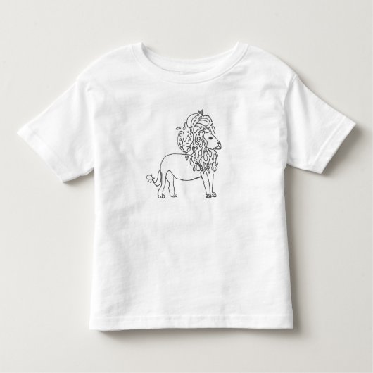 幼児のティー-ライオン トドラーTシャツ (正面)