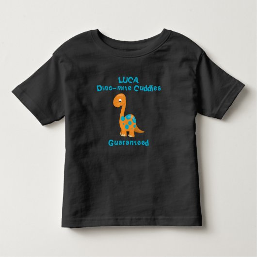幼児のディーノマイトキュードルズTシャツ トドラーTシャツ (正面)