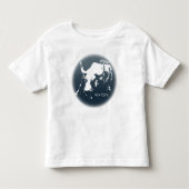 幼児のニューヨークのワイシャツNYC Bullの記念品のワイシャツ トドラーTシャツ (正面)