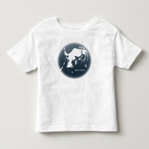 幼児のニューヨークのワイシャツNYC Bullの記念品のワイシャツ トドラーTシャツ