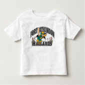 幼児のマガモのアヒルのロゴのTシャツ-アメリカのチーム トドラーTシャツ (正面)