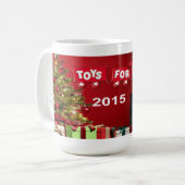 幼児のマグのためのTuttのラジオかおもちゃ コーヒーマグカップ (正面左)