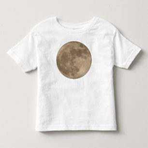 幼児のムーンシャツベビーフルムーンシャツギフト トドラーTシャツ