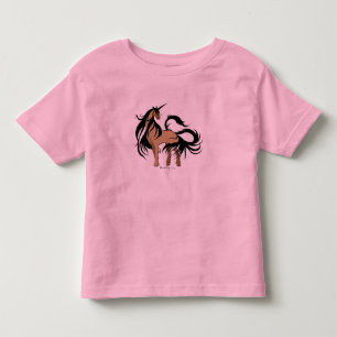 幼児のユニコーンのワイシャツ トドラーTシャツ