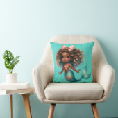 「幼児の人魚の喜び」 クッション (椅子)