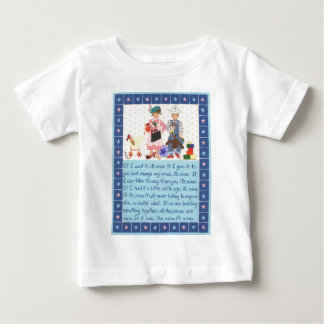 幼児の信条 ベビーTシャツ