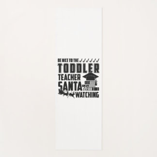 幼児の先生のシャツに優しい ヨガマット