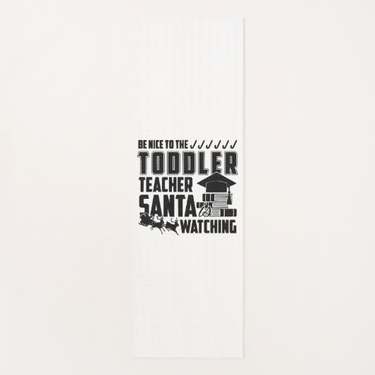 幼児の先生のシャツに優しい ヨガマット (正面)