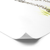 幼児の壁画 サファリ動物 ポスター (角)