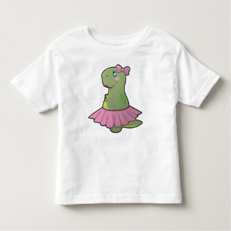 幼児の女の子の恐竜のTレックスの服 トドラーTシャツ