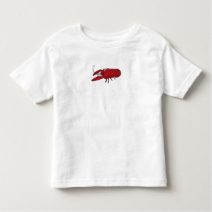 幼児の女の子のCrawfishのティー トドラーTシャツ