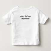 幼児の女の子のCrawfishのティー トドラーTシャツ (裏面)