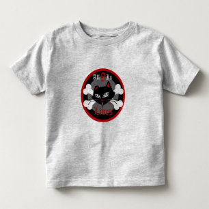 幼児の悪い子猫のための男の子9ライフティー トドラーTシャツ