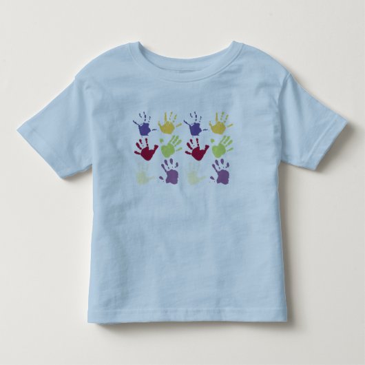 幼児の手形Tシャツ トドラーTシャツ (正面)