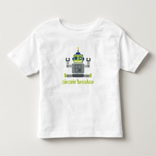 幼児の服::ロボット トドラーTシャツ (正面)