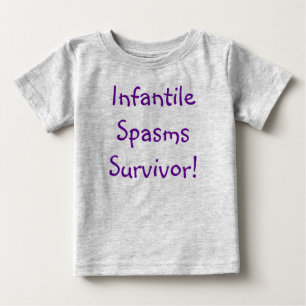 幼児の痙攣の生存者! ベビーTシャツ