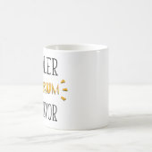 幼児の癇癪の生存者 コーヒーマグカップ (中央)