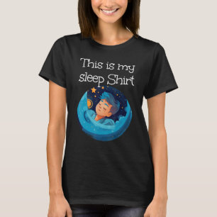 幼児の眠り少年のための睡眠 Tシャツ