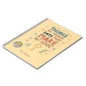 幼児の言葉で意味がわからないこと ノートブック (左側)