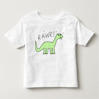 幼児のBronto Rawrのワイシャツ トドラーTシャツ