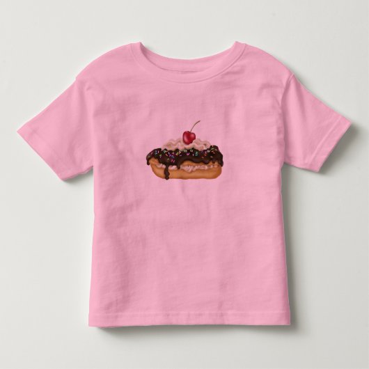 幼児のEclairのTシャツ トドラーTシャツ (正面)