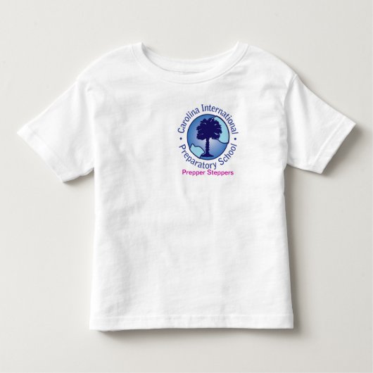 幼児のPrepperのステッパー トドラーTシャツ (正面)