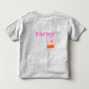 幼児のTシャツおもしろいことわざ（ピンク） トドラーTシャツ