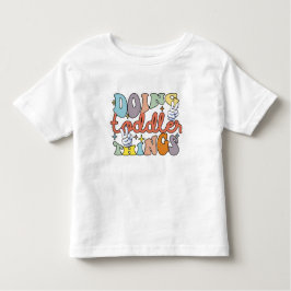 幼児のTシャツを実行する トドラーTシャツ
