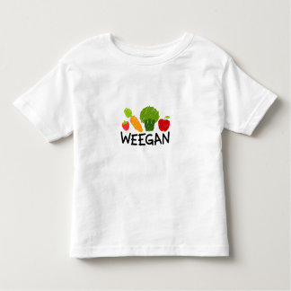 幼児のWeeganのTシャツ-ライト トドラーTシャツ