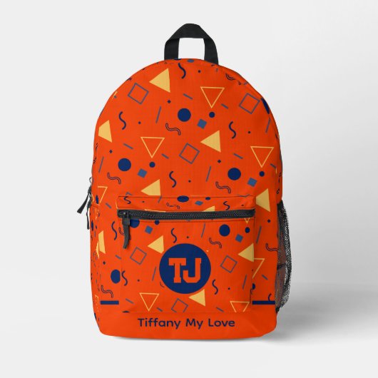 幼児はっきりした用コーチモノグラムのバックパック プリントバックパック (正面)