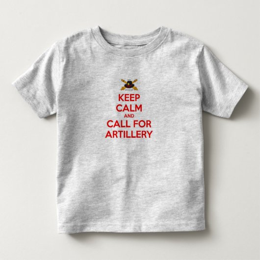幼児は穏やかなティーを保ちます トドラーTシャツ (正面)