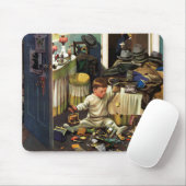 幼児は財布を空けます マウスパッド (マウス)