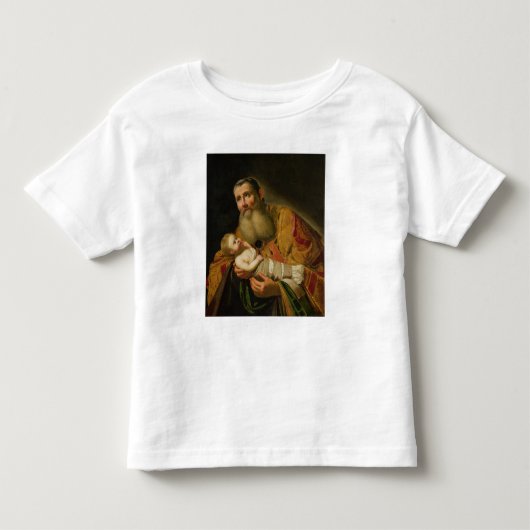 幼児キリストを示すSt. Simeon トドラーTシャツ (正面)