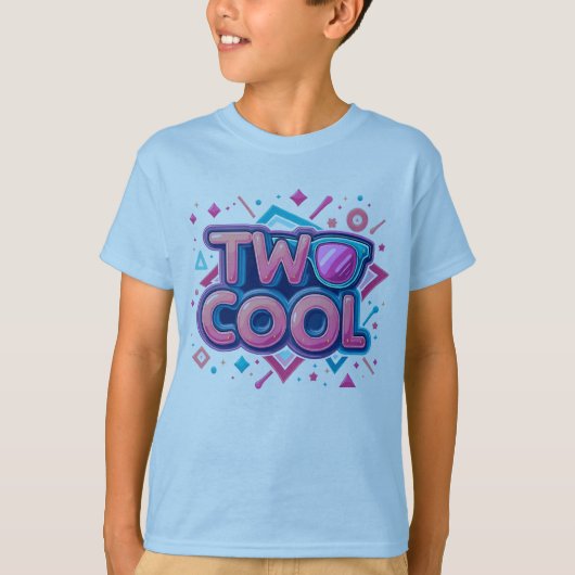 幼児クール少年向け第2バースデーシャツ2枚 Tシャツ (正面)