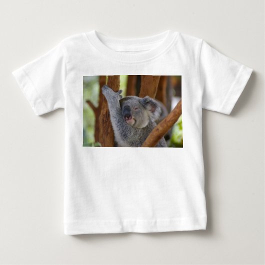 幼児コアラのシャツ ベビーTシャツ (正面)