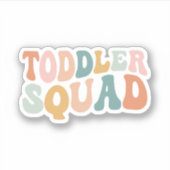 幼児スクワッド、幼児先生、デイケア先生 シール (正面)