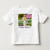 幼児ティー。ハッピーイースター. klipspringer/bunny トドラーTシャツ (正面)