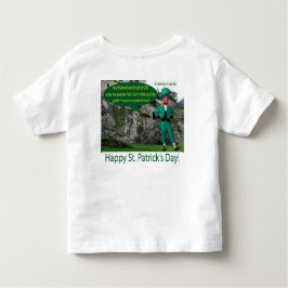幼児ティー。ハッピーセントパトリックの日。アイリッシュセット トドラーTシャツ