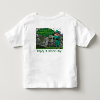 幼児ティー。ハッピーセントパトリックの日。アイリッシュセット トドラーTシャツ
