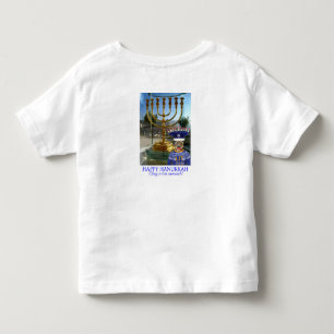 幼児ティー。ハッピーハヌカー！ライオン トドラーTシャツ