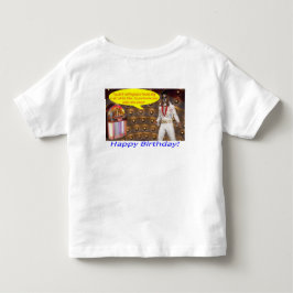 幼児ティー。ハッピーバースデーエルビス トドラーTシャツ